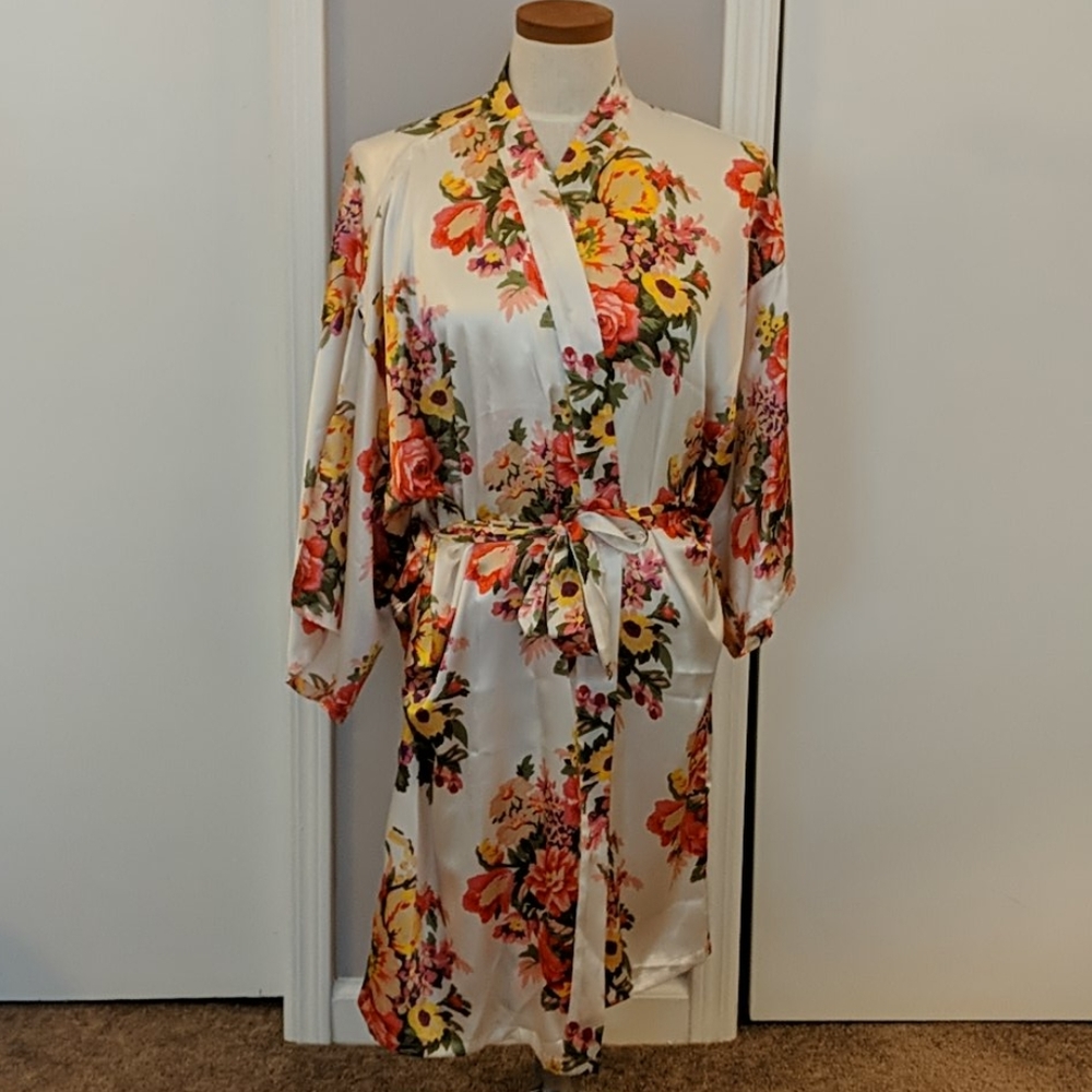 Silky Bridesmaid Robe